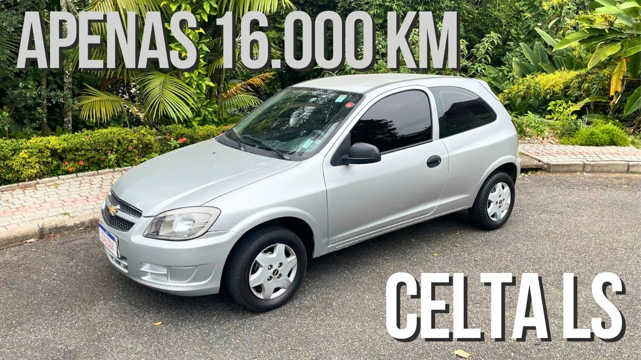 Celta LS 2013/2014 com apenas 16.000 KM