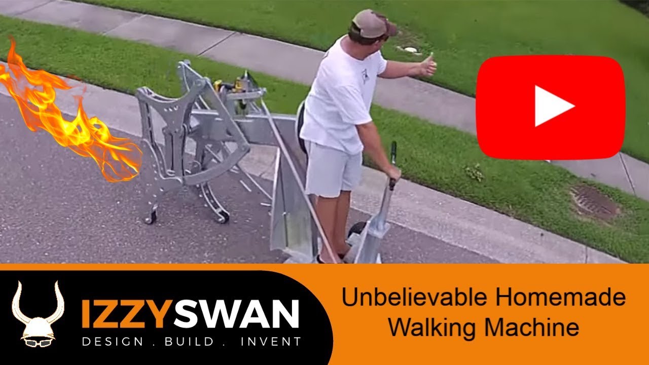 Craziest Homemade Walking Machine
