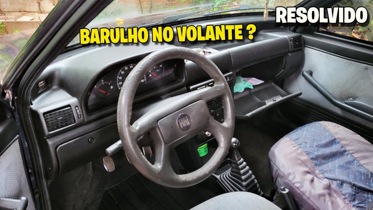 VOLANTE DO FIAT UNO FAZENDO MUITO BARULHO (DIREÇÃO BATENDO)