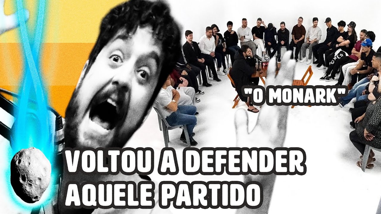 MONARK VOLTA A DEFENDER AQUELE PARTIDO LÁ EM FORMATO DE DEBATE QUE INFESTA O YOUTUBE | PLANTÃO