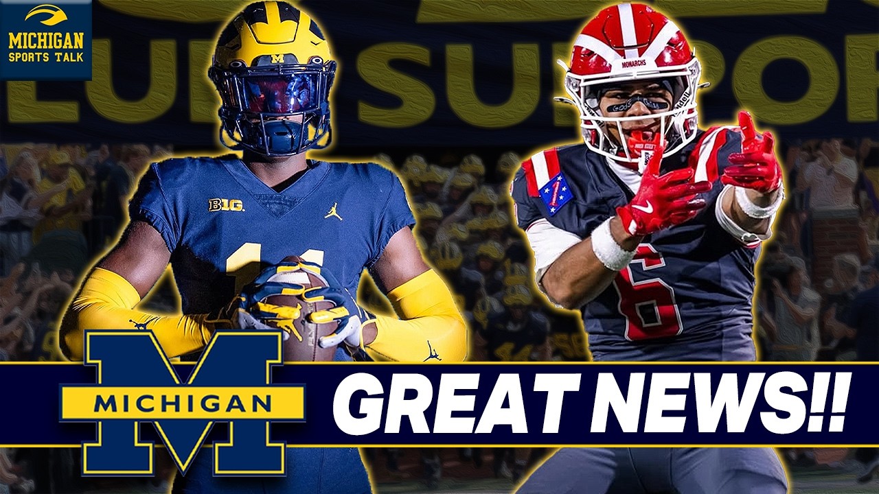 Michigan's Next GREAT EDGE, HUGE Recruiting News on 5-Star and SPEEDY WR, & More!!