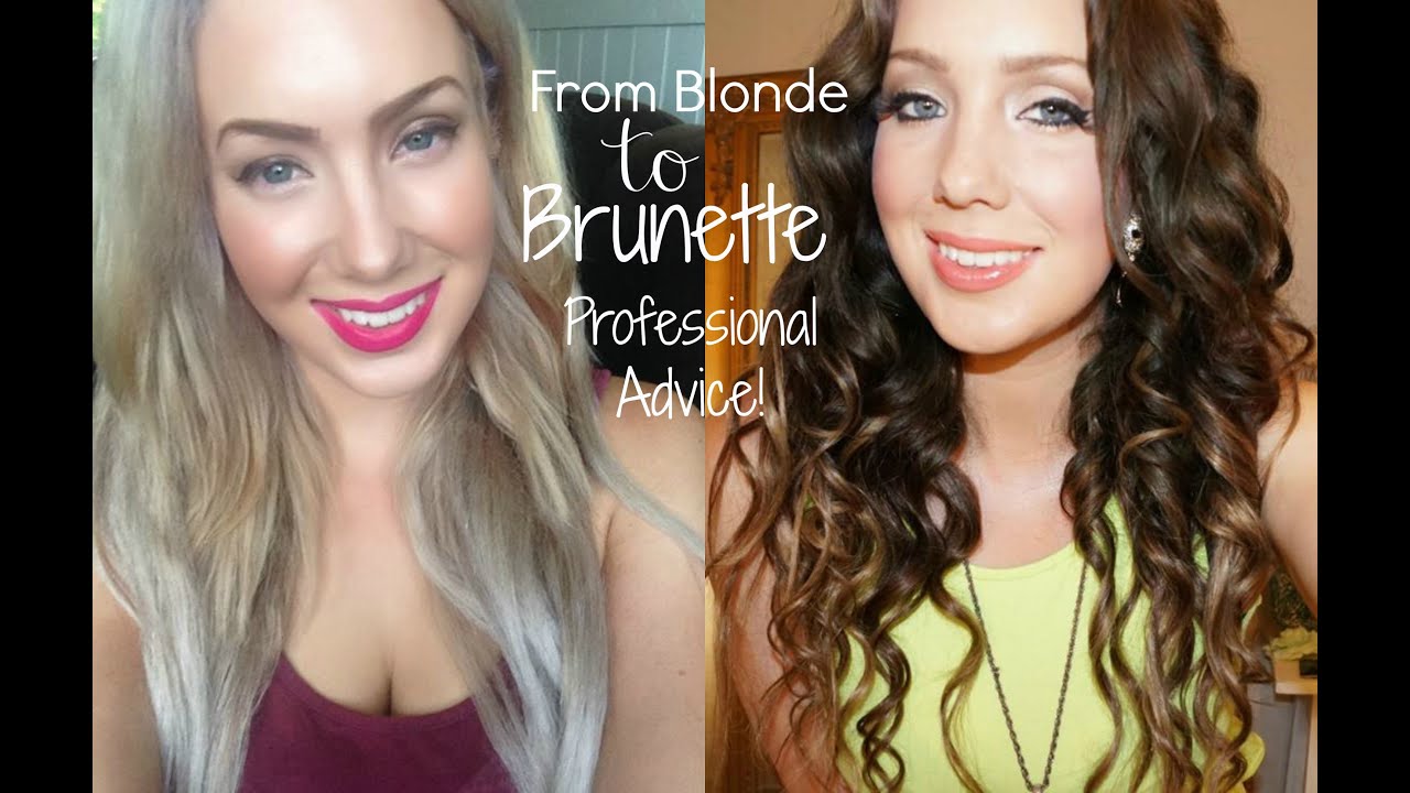 From Blonde to Brunette- THE RIGHT WAY | Jade Madden