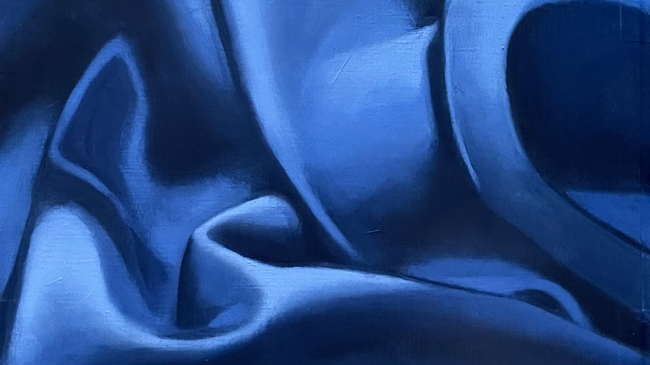 رسم ثنيات القماش بأسلوب إحترافي how to paint fabric folds