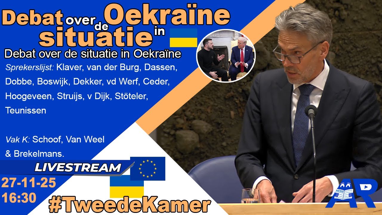 Terugkijken: Debat over de situatie in Oekra&iuml;ne - Tweede Kamer