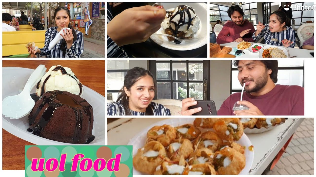 uol food tasting || by Hafsa Shahzad and microvlogger