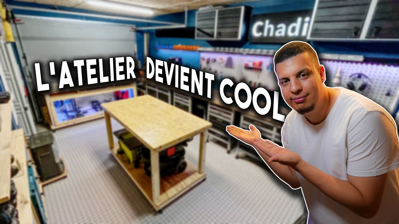 MON ATELIER DE RÊVE DEVIENT COOL !!