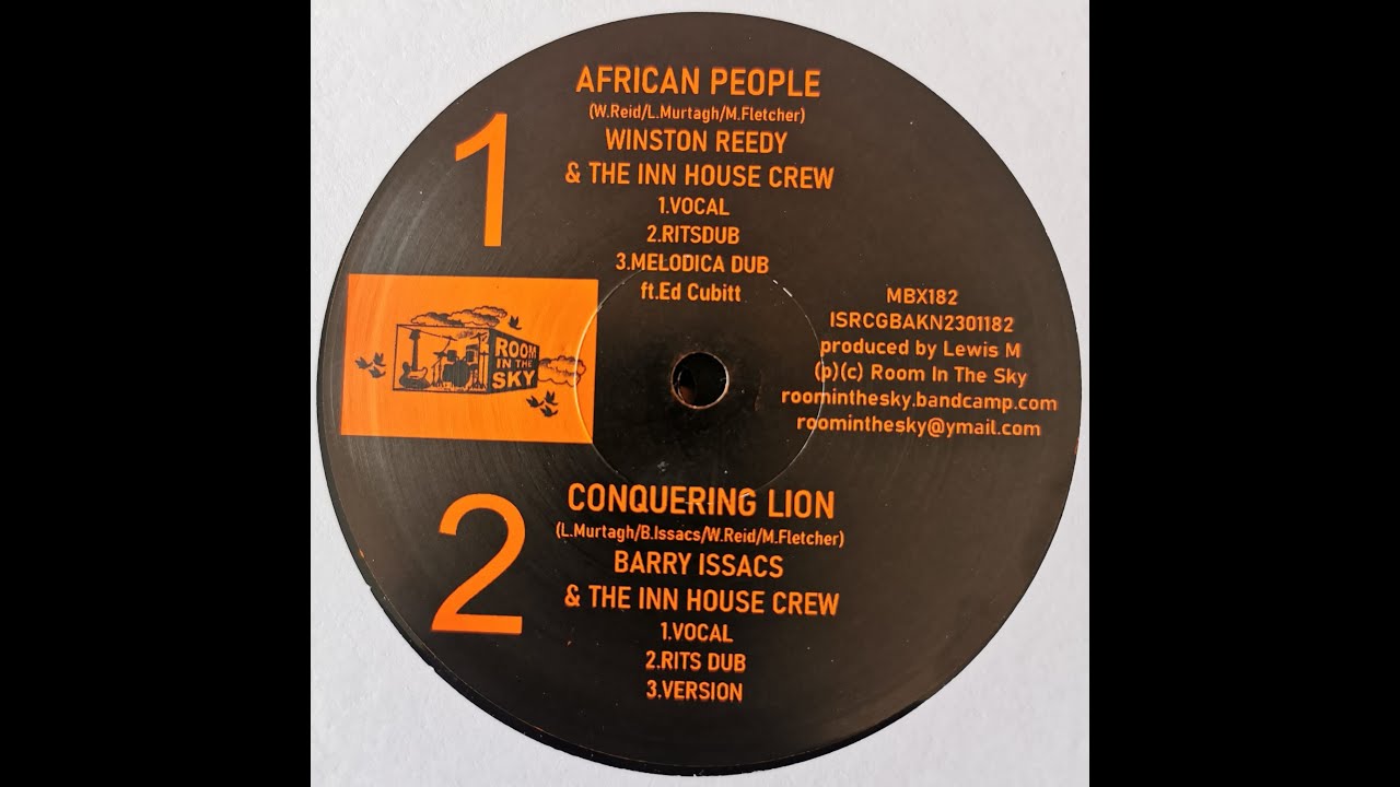 ROOM IN THE SKY “AFRIKAN PEOPLE” winston reedy ed cubitt barry issacs emperorfari reggae dub sound