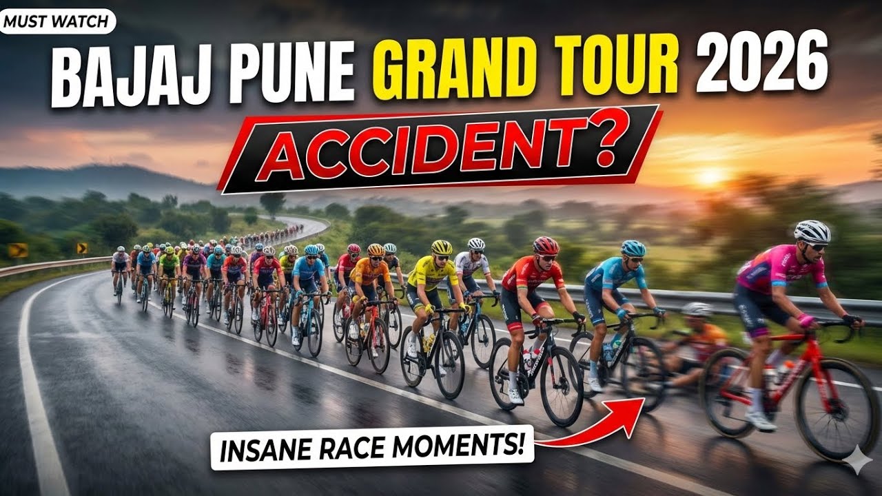 Pune Grand Tour 2026 Full Experience! 😱 100+ International Cyclists on Pune Roads