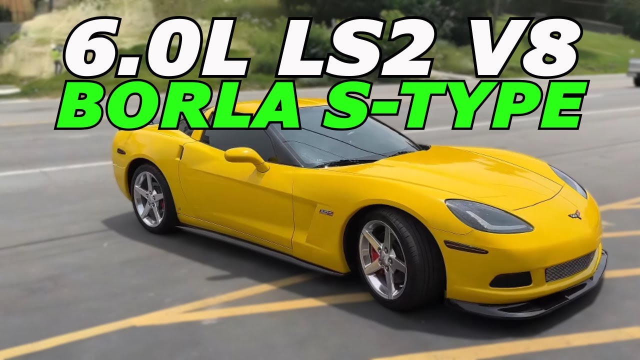 2006 Chevy Corvette C6 6.0L V8 Exhaust Sound w/ Borla S-Type!