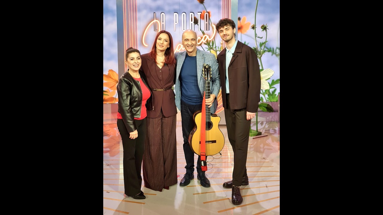 Claudio e Diana ospiti alla Porta Magica su Rai 2