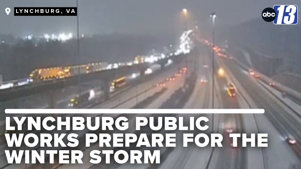 Lynchburg prepares roads for winter storm with round-the-clock efforts