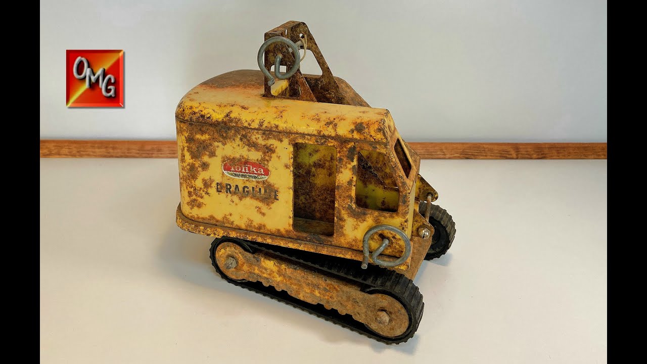 1960's Tonka Dragline Restoration