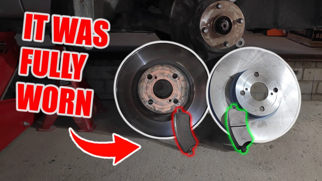 Front Brakes Step By Step Replacement | Toyota Corolla E12/E13 2.0 D-4D