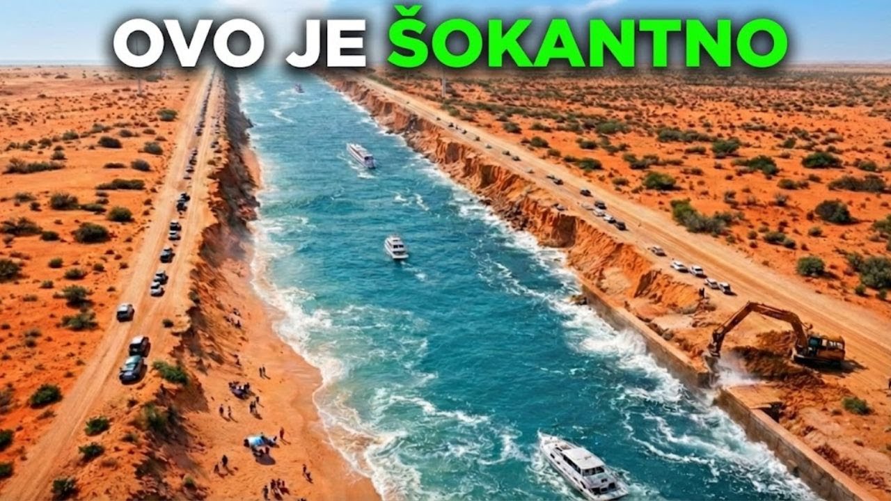 Australija prerezuje kontinent napola da dovede ocean u pustinju. Sve će se promijeniti