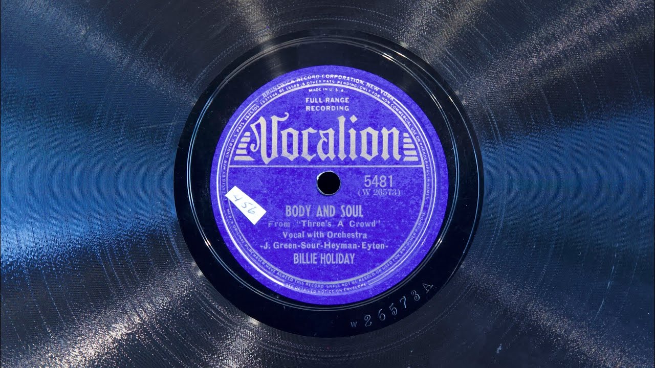 Body and Soul • Billie Holiday (EMG Mark Xb Oversize Gramophone)
