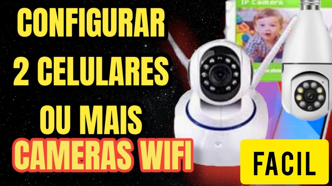 COMO CONFIGURAR CAMERA WIFI EM DOIS CELULARES OU MAIS , APLICATIVO YOOSE.