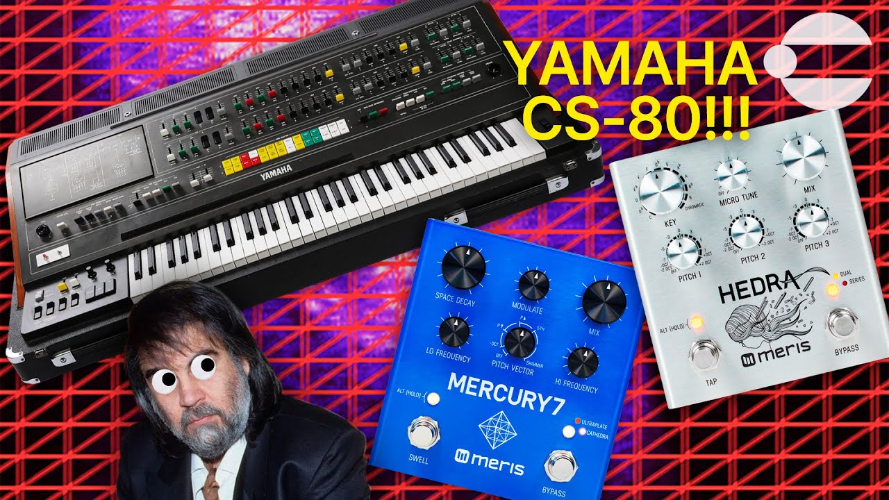 The Blade Runner Synth (Yamaha CS-80) With Meris Mercury 7 & Hedra