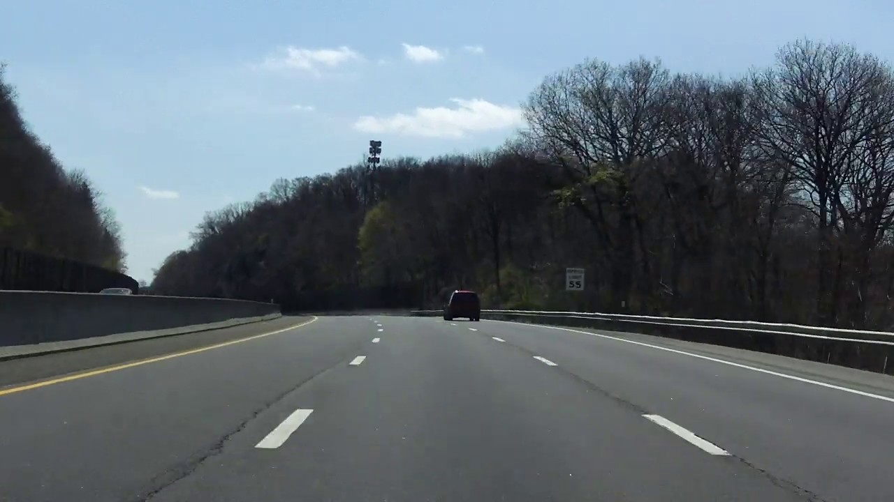 New York State Thruway (Interstate 87 Exits 9 to 1) southbound