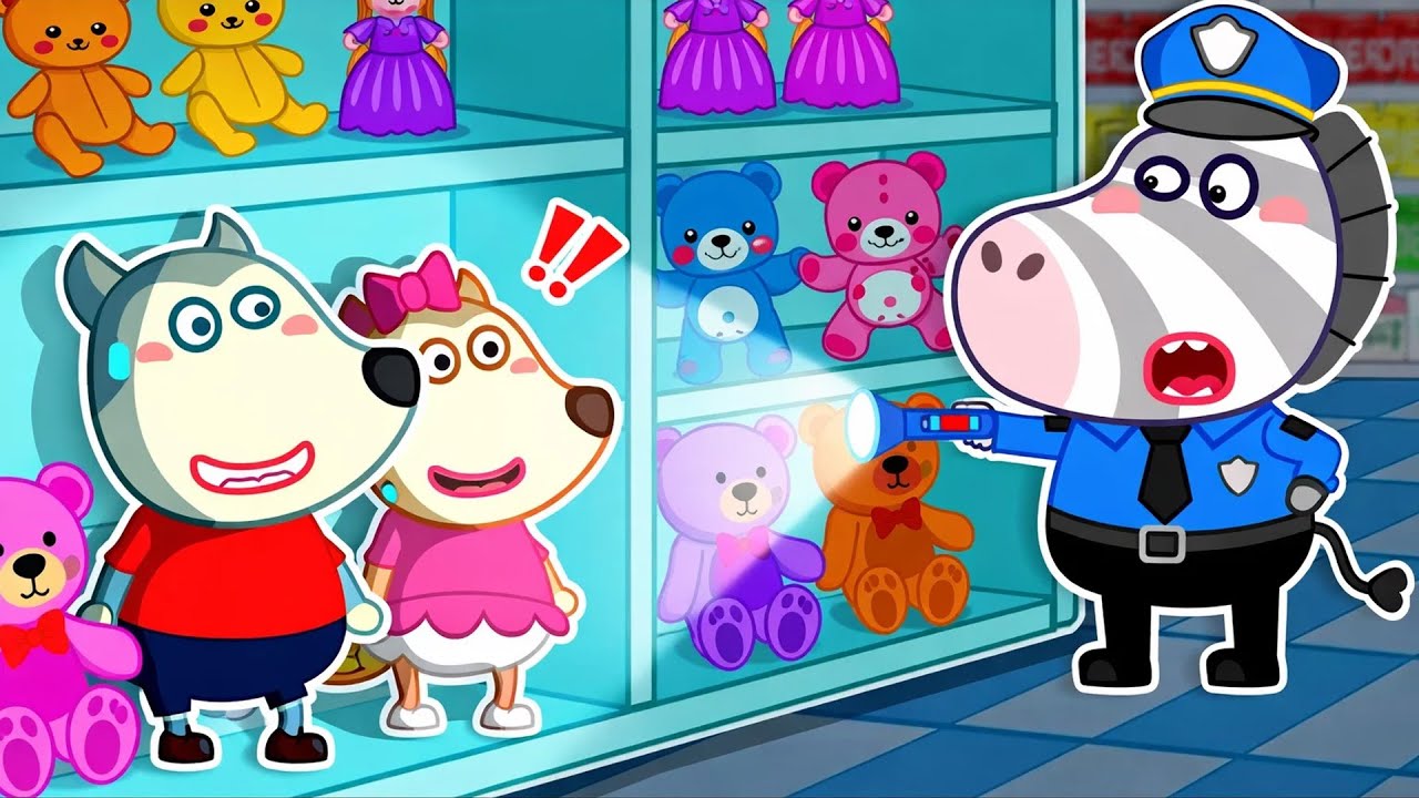 Un animal en peluche a été volé🧸Où Lucy et Wolfoo se sont-ils cachés ? | Wolfoo TV France