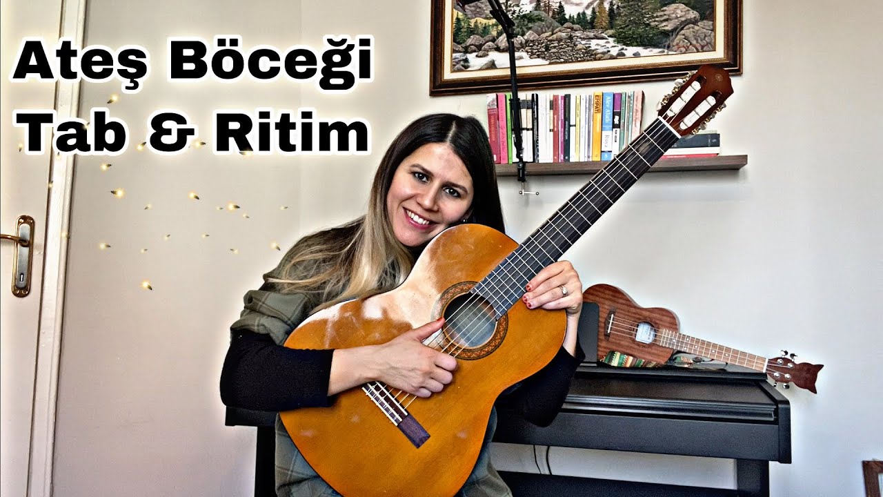 Ateş böceği Tab ve Ritim İle Nasıl Çalınır ?🎸Sadece 2 Akor ve Çok Kolay 😊