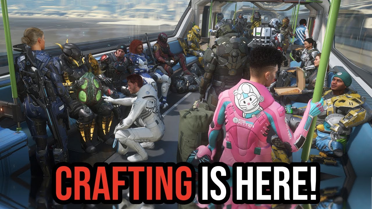 Star Citizen's Crafting Tech Preview Is FINALLY Here!