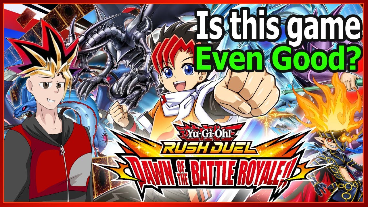 Yugioh Rush Duel Dawn of the Battle Royale Review!