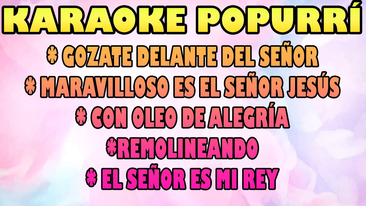 GOZATE DELANTE DEL SEÑOR!! Y MAS PISTAS DE  ALABANZAS PARA CANTAR EN EL CULTO 5