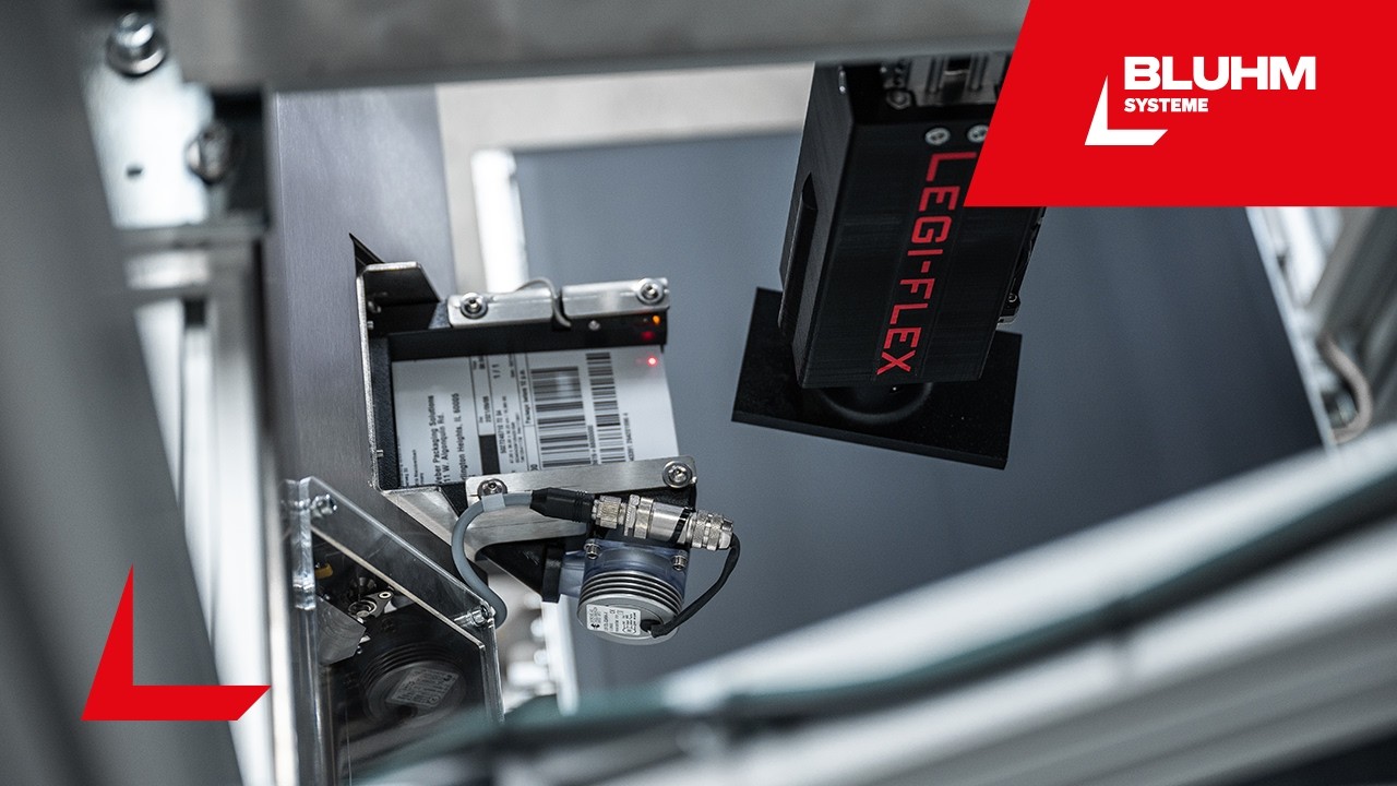 Paketkennzeichnung mit dem Legi-Flex 6100 SLAM | Bluhm Systeme