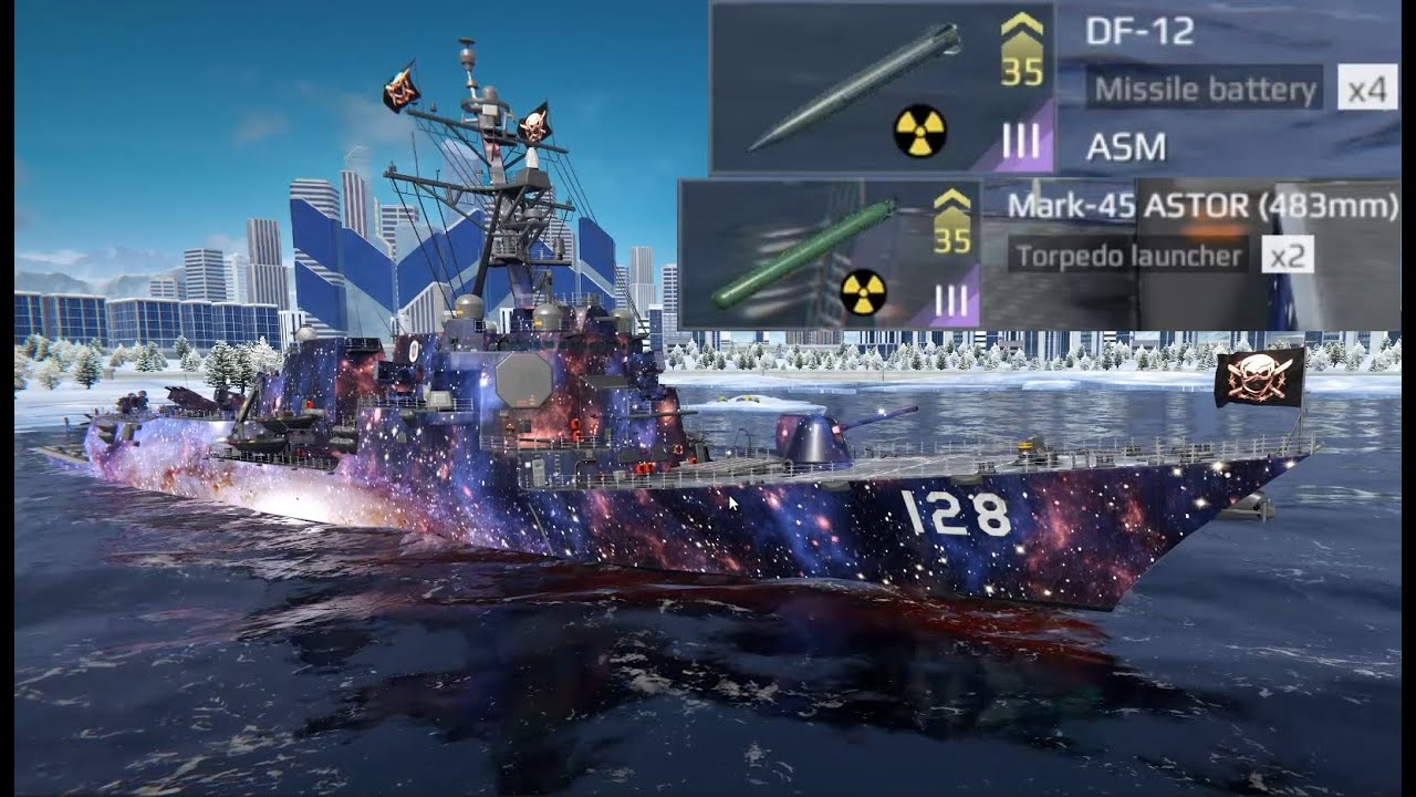 Destroyer - USS Ted Stevens (DDG - 128) | Modern Warships - Ranked Mode