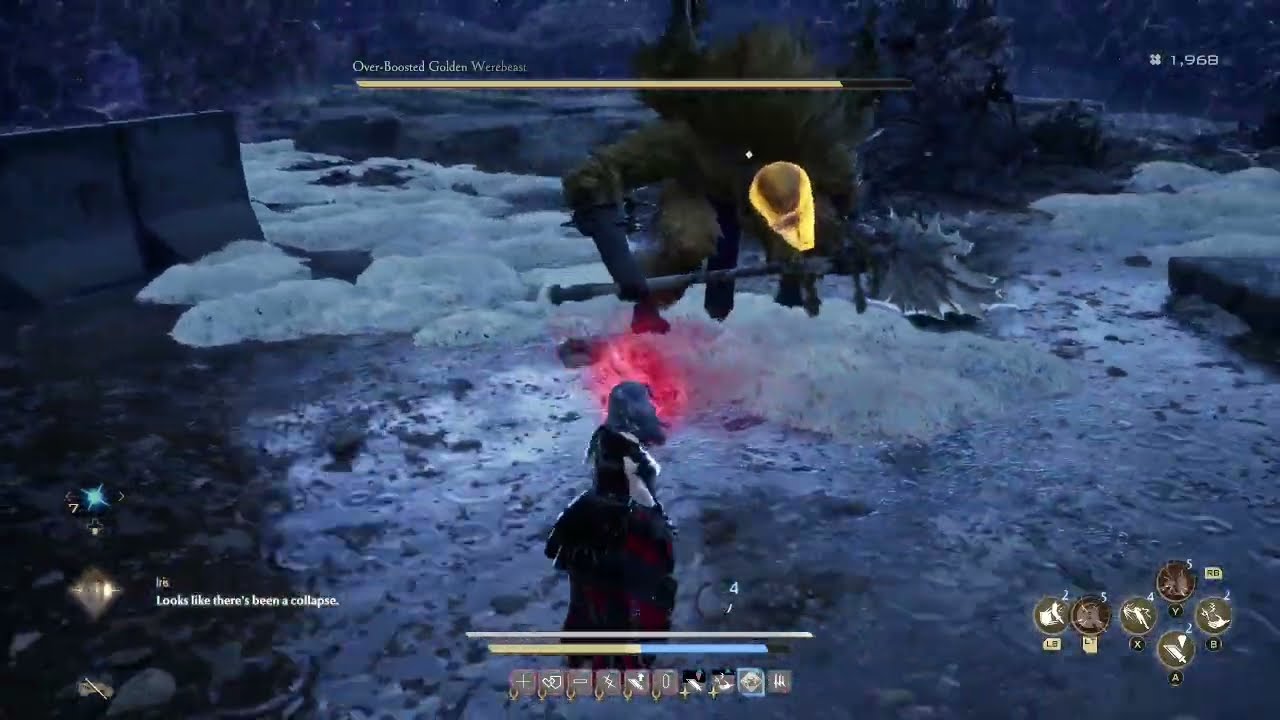 Over Boosted Golden Werebeast   Code Vein 2 Boss Fight