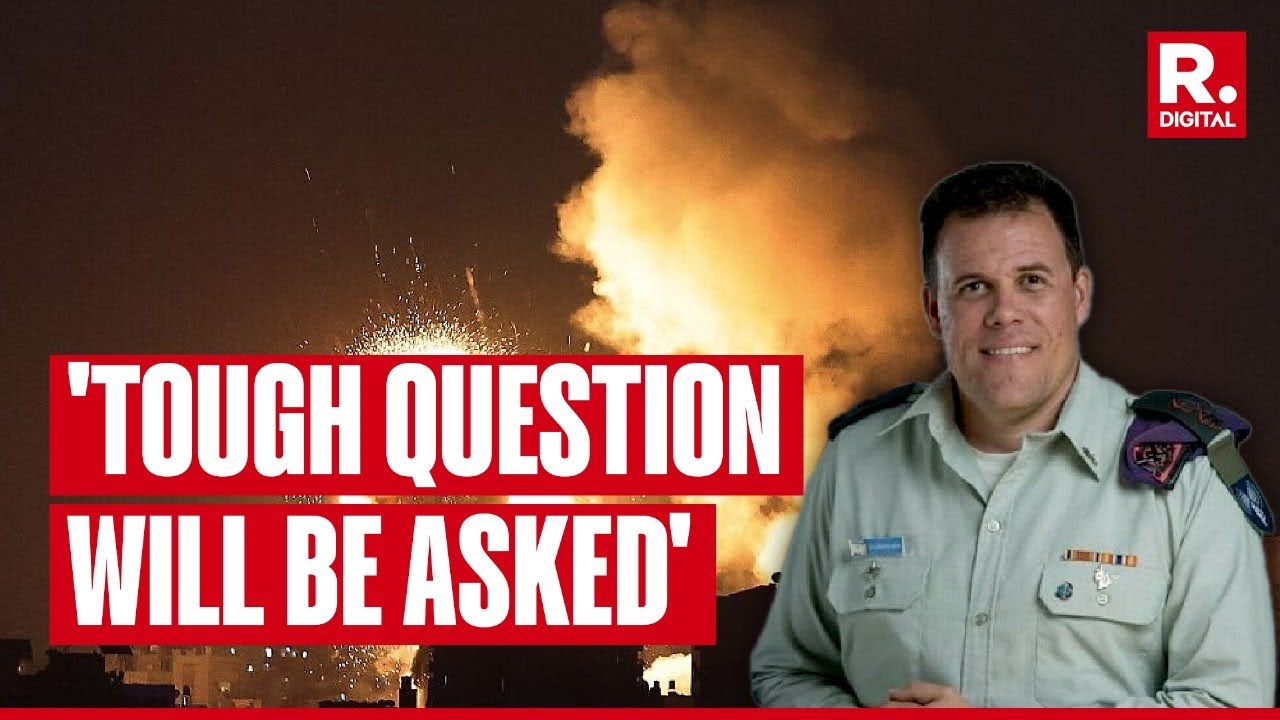 Hamas Attacks Israel: Lt. Col. Jonathan Conricus Says 'Tough Questions Will Be Asked'