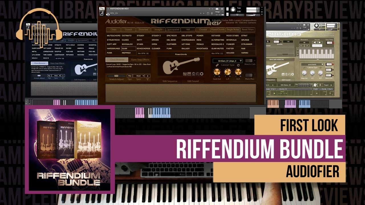 First Look: Riffendium Bundle by Audiofier