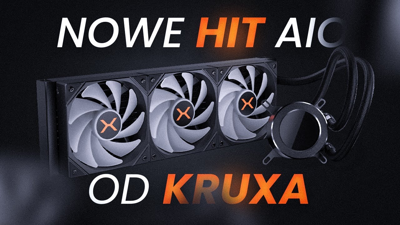 KRUX z nowymi coolerami! Hydrox vs HydroGlance – który lepszy?