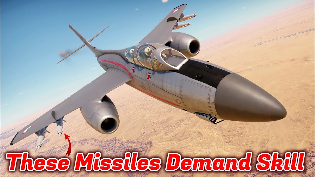 Самые удачные ракеты в War Thunder? 8,3-балльные радарные ракеты — Vautour IIN
