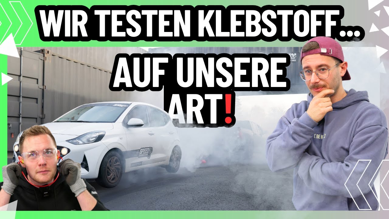 Wir testen Klebstoff ! Auf unsere Art ! | Speed Engineering