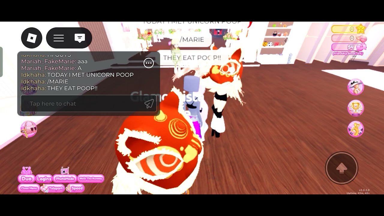 Vid with unicorn poop/marie 🤣🤣