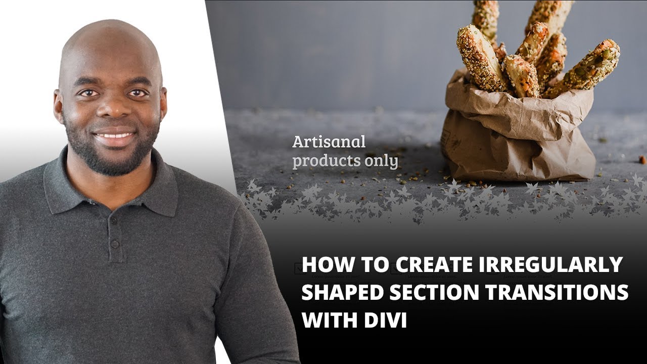 How to Create Irregularly Shaped Section Transitions with Divi