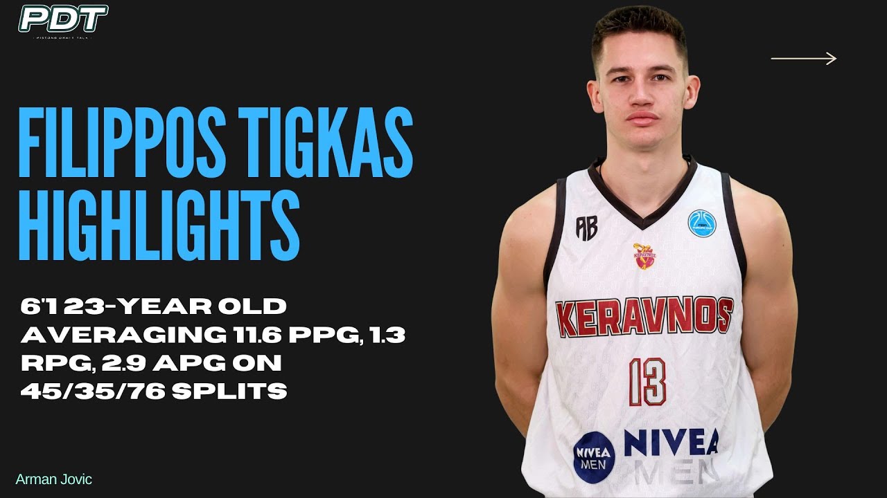6'0 Filippos Tigkas highlights/ Cyprus star