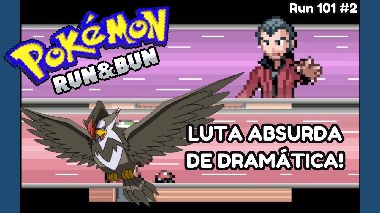 O NORMAN MAIS TENSO QUE EU JÁ FIZ!! Pokémon Run and Bun - Run 101, Parte 2.