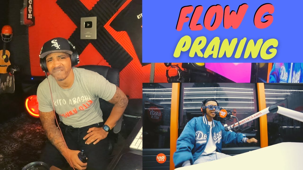 He's Like A Cadillac! 🤯 Flow G performs “Praning” on Wish 107.5 | Reaction