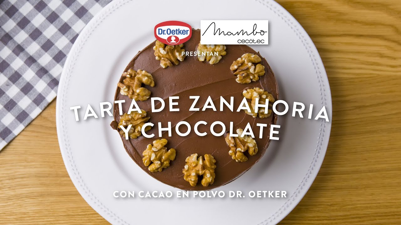 Tarta de Zanahoria y Chocolate