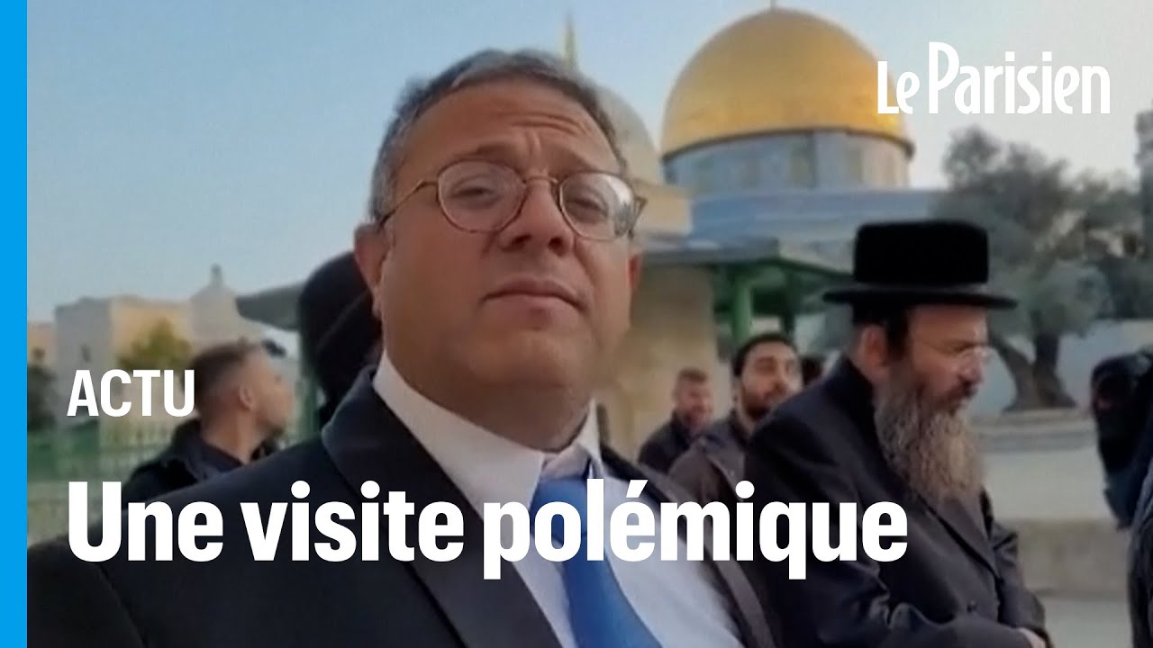 Jérusalem : visite polémique du ministre israélien de la Sécurité sur l’esplanade des Mosquées