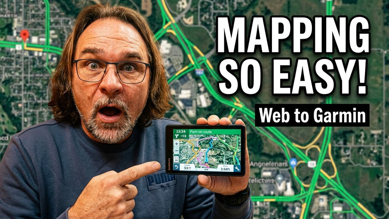 Complete Workflow To Plan Motorcycle Routes and Export to Garmin