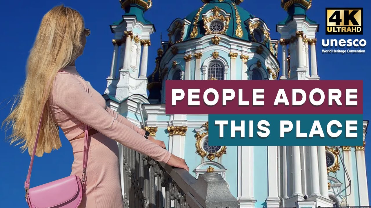 Kyiv UNESCO Walking Tour | Stunning Views of Ukraine in 4K