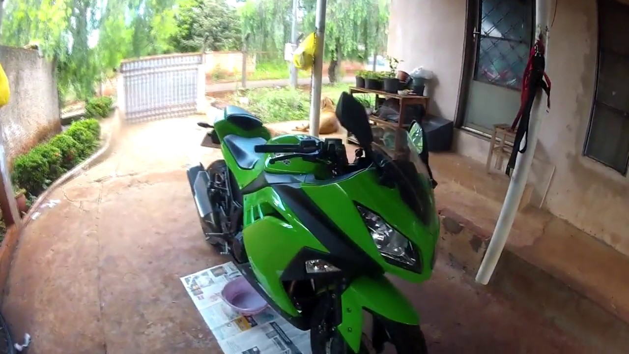 Faça você mesmo!! Troca de  Óleo e filtro ninja 300 - Max299