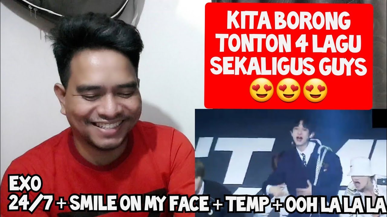 EXO - 24/7 + SMILE ON MY FACE + TEMPO + OOH LA LA LA | Reaction