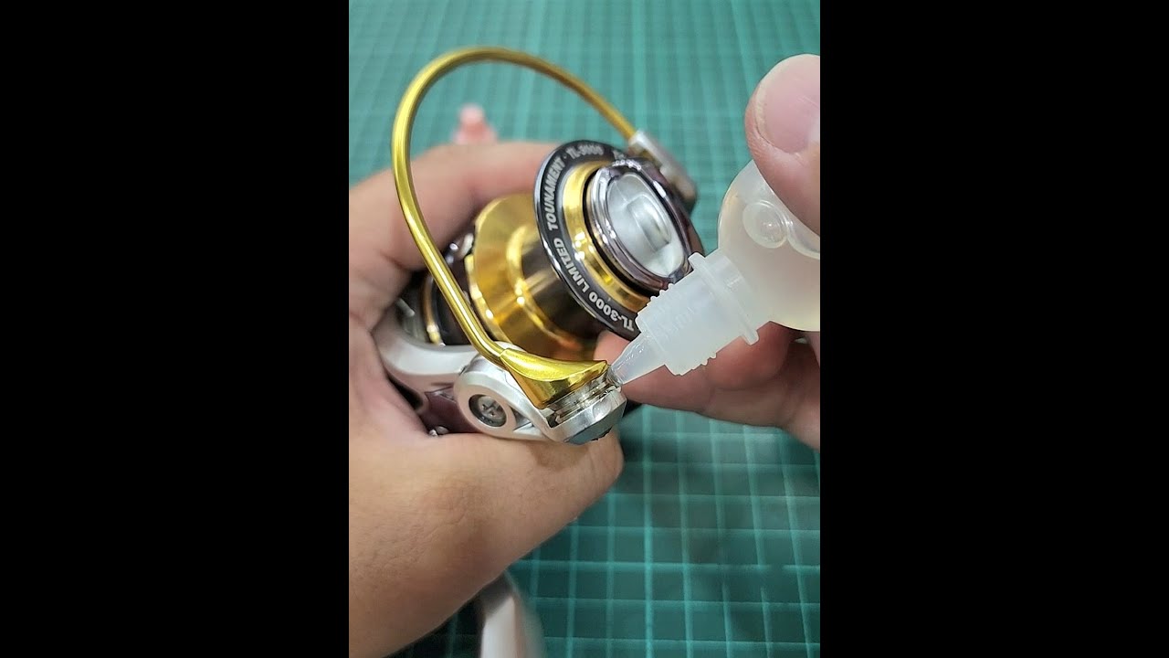 #高雄大支釣具 釣魚教學 捲線器該如何上油保養？(紡車捲線器) 實拍 教學影片 #購物LineID搜尋0980217692