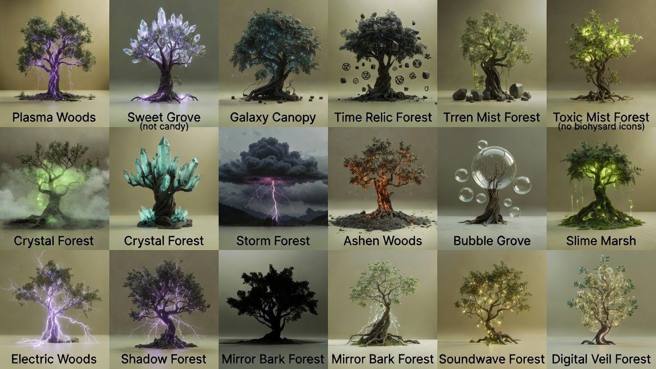 18 Forests That Should NOT Exist 🌲⚡ | Mythical AI Worlds