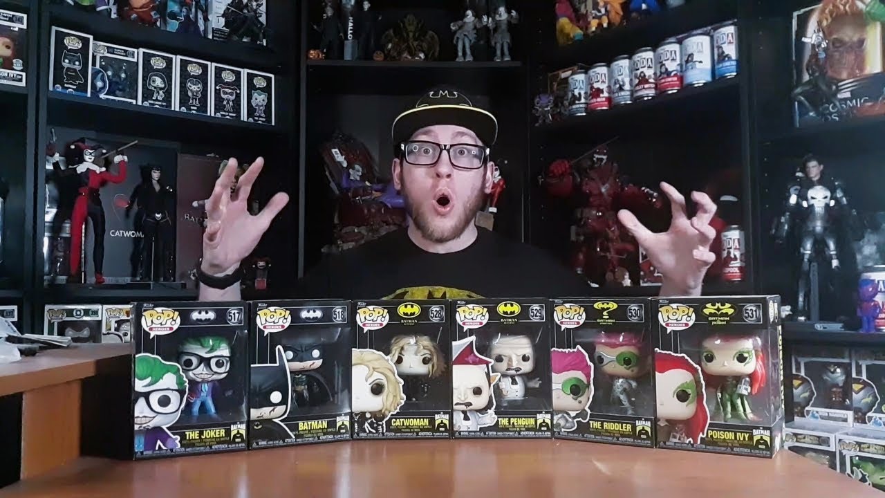 Batman 85th Anniversary Funko Pops