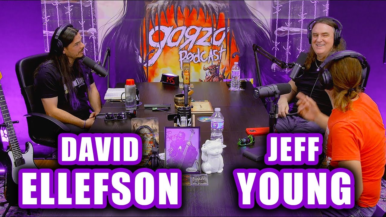 DAVID ELLEFSON & JEFF YOUNG: Megadeth Days, Kings of Thrash & Mixing 80s Records | Garza Podcast 112